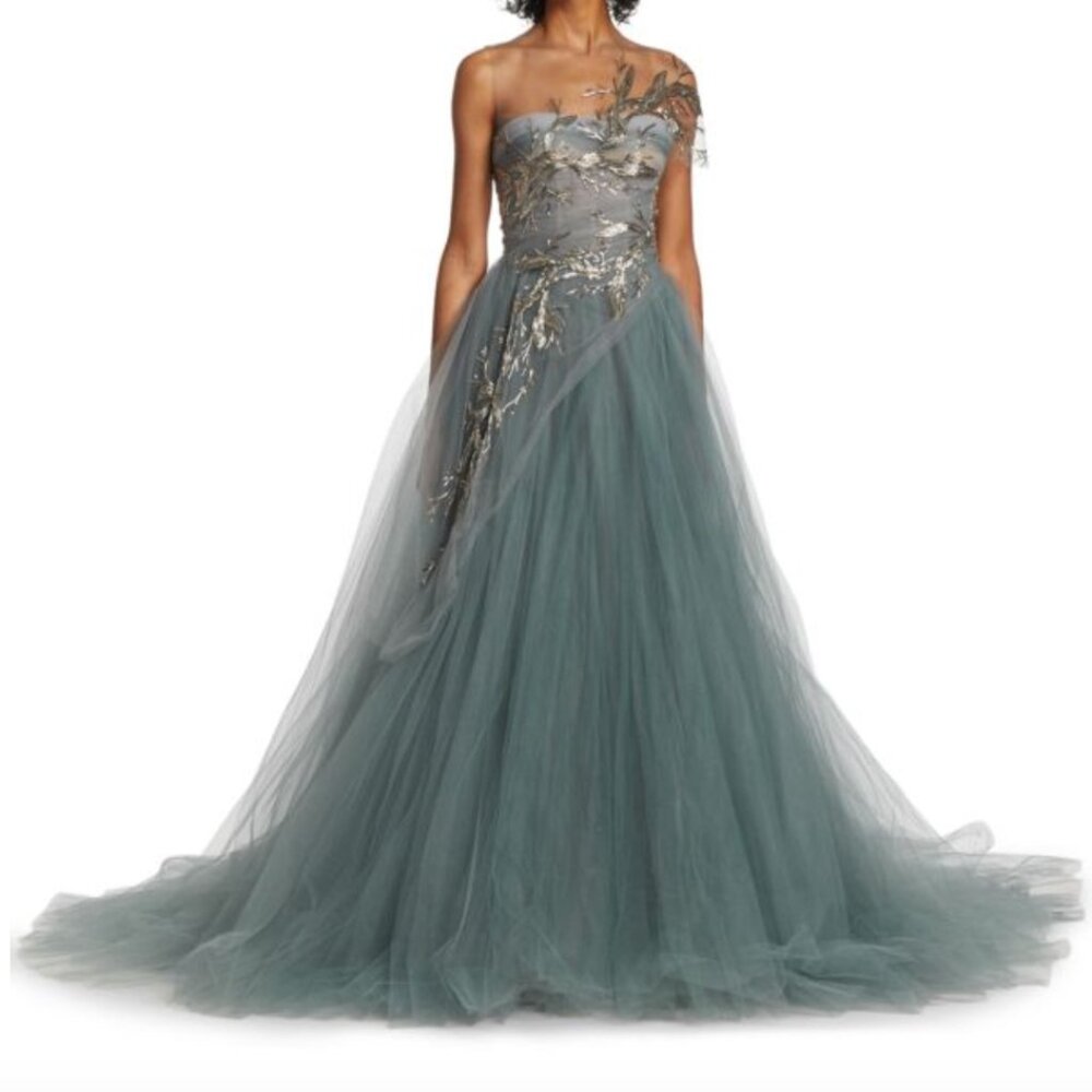 Reem Acra evening gown - Picture 5 of 13